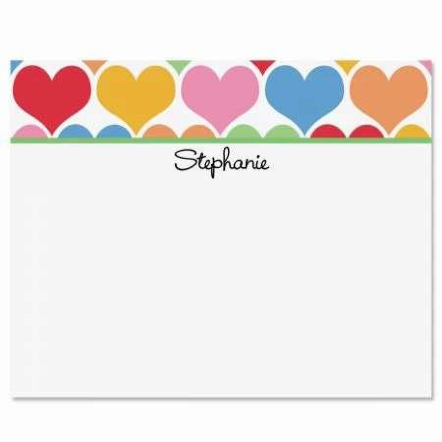 Greeting Cards & Stationery * | Happy Hearts Correspondence Cards