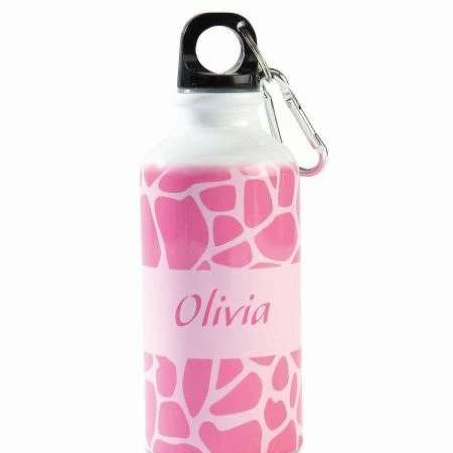 For Kids * | Personalized Giraffe Kids' Water Bottle