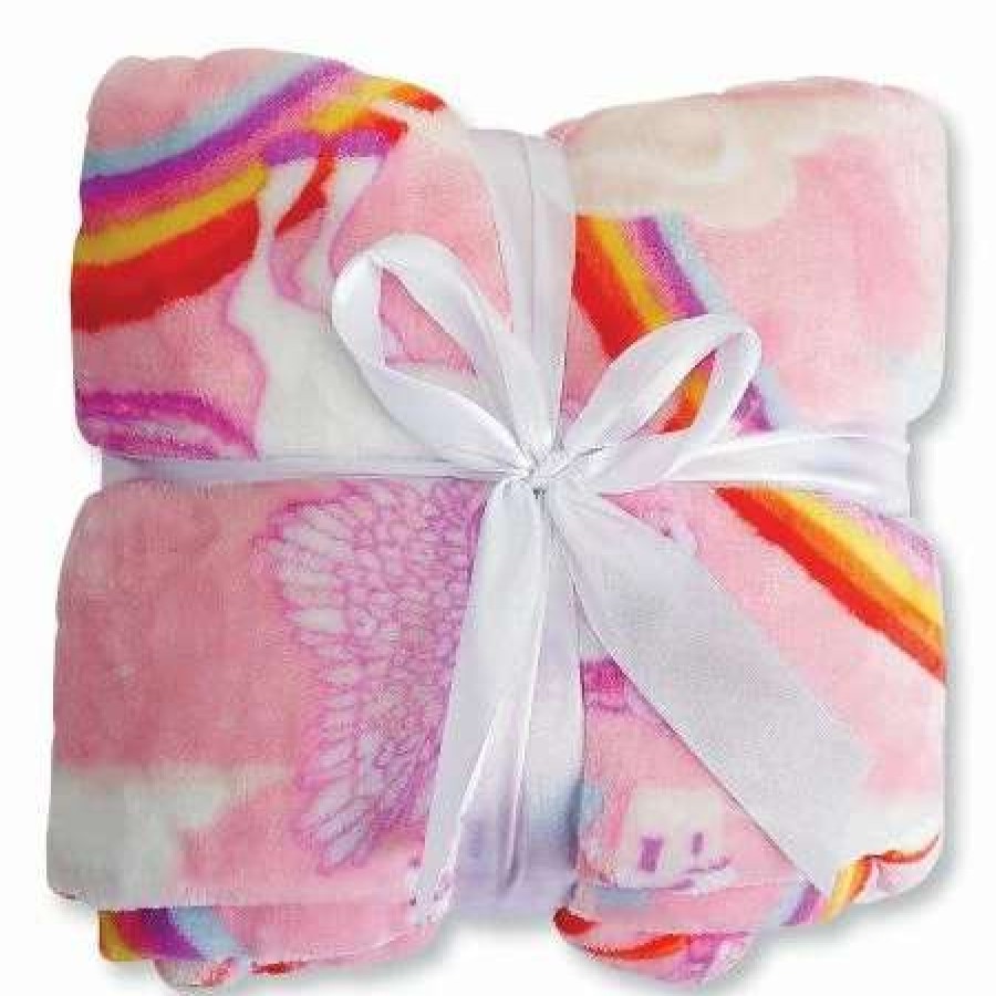 For Kids * | Unicorn Plush Throw