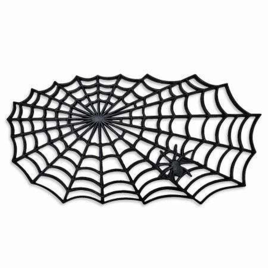 Holidays & Events * | Spiderweb Rubber Doormat