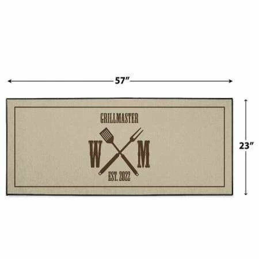 For Home * | Grill Master Personalized Doormat