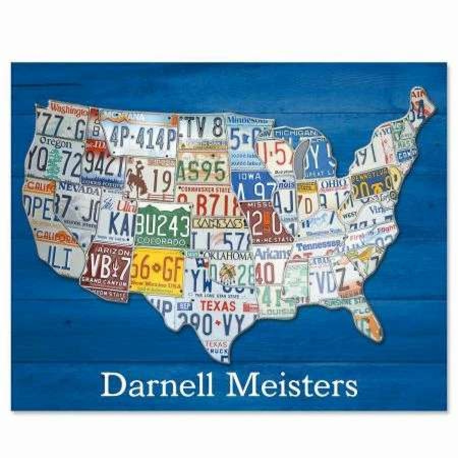 Greeting Cards & Stationery * | Us Map Note Cards