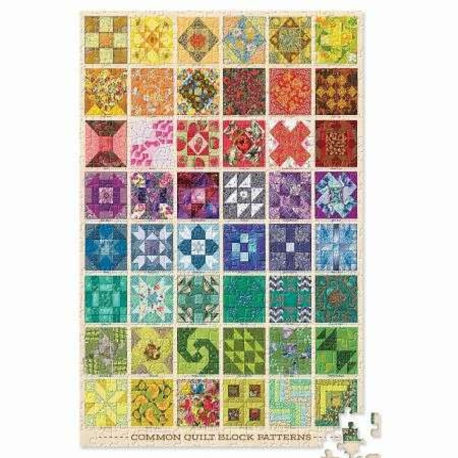 Holidays & Events * | Common Quilt Blocks Puzzle