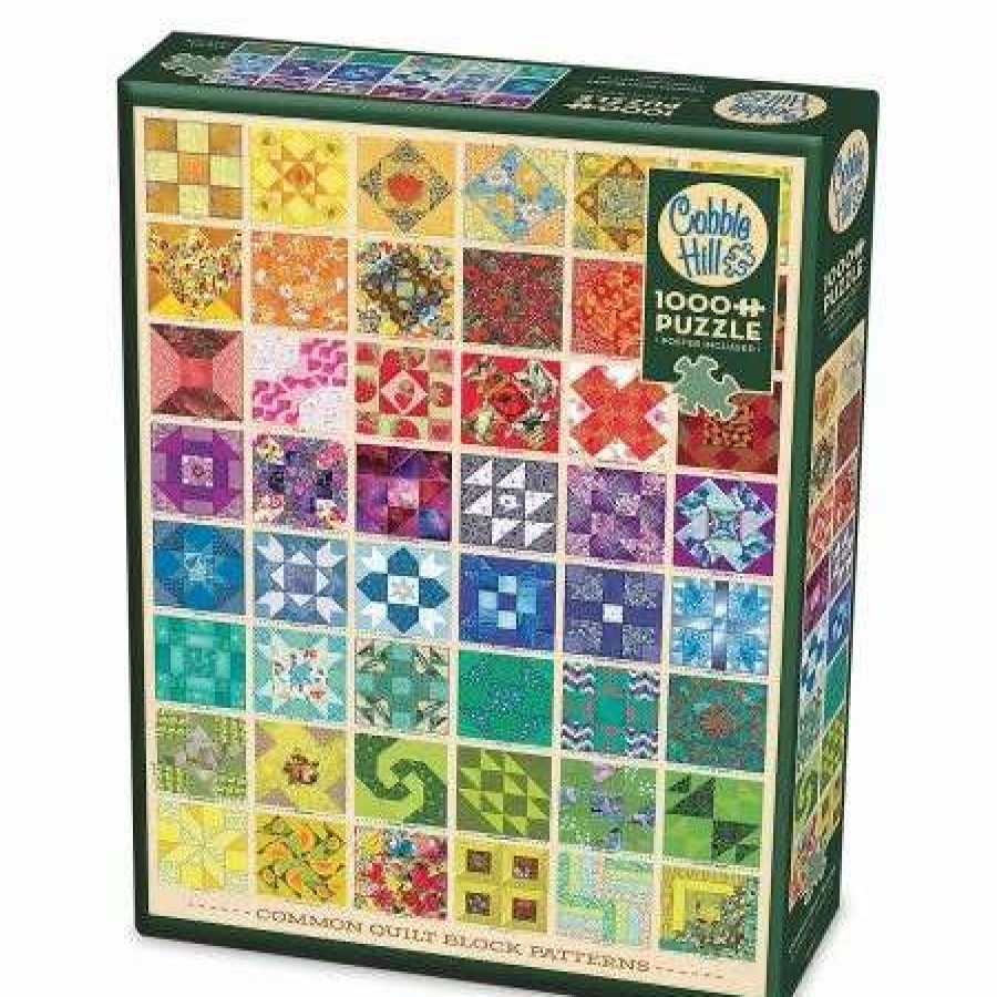 Holidays & Events * | Common Quilt Blocks Puzzle