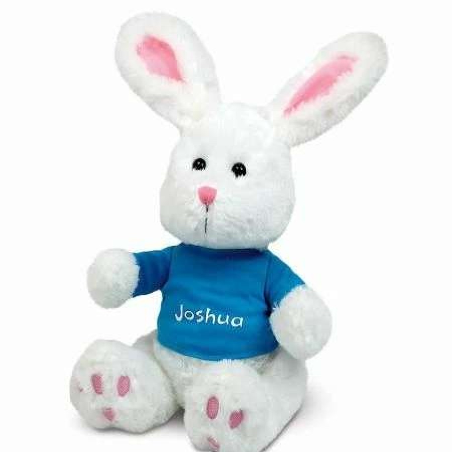 For Kids * | Kids Personalized Easter Bunny With T-Shirt