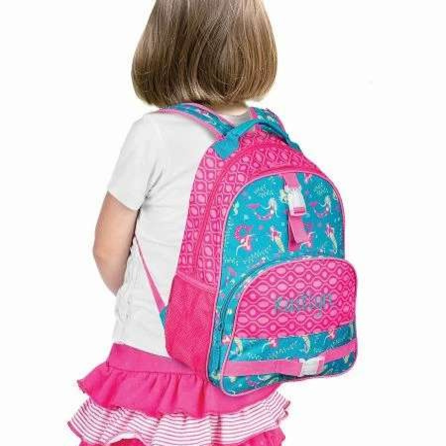 For Kids * | Mermaid Personalized Backpack By Stephen Joseph