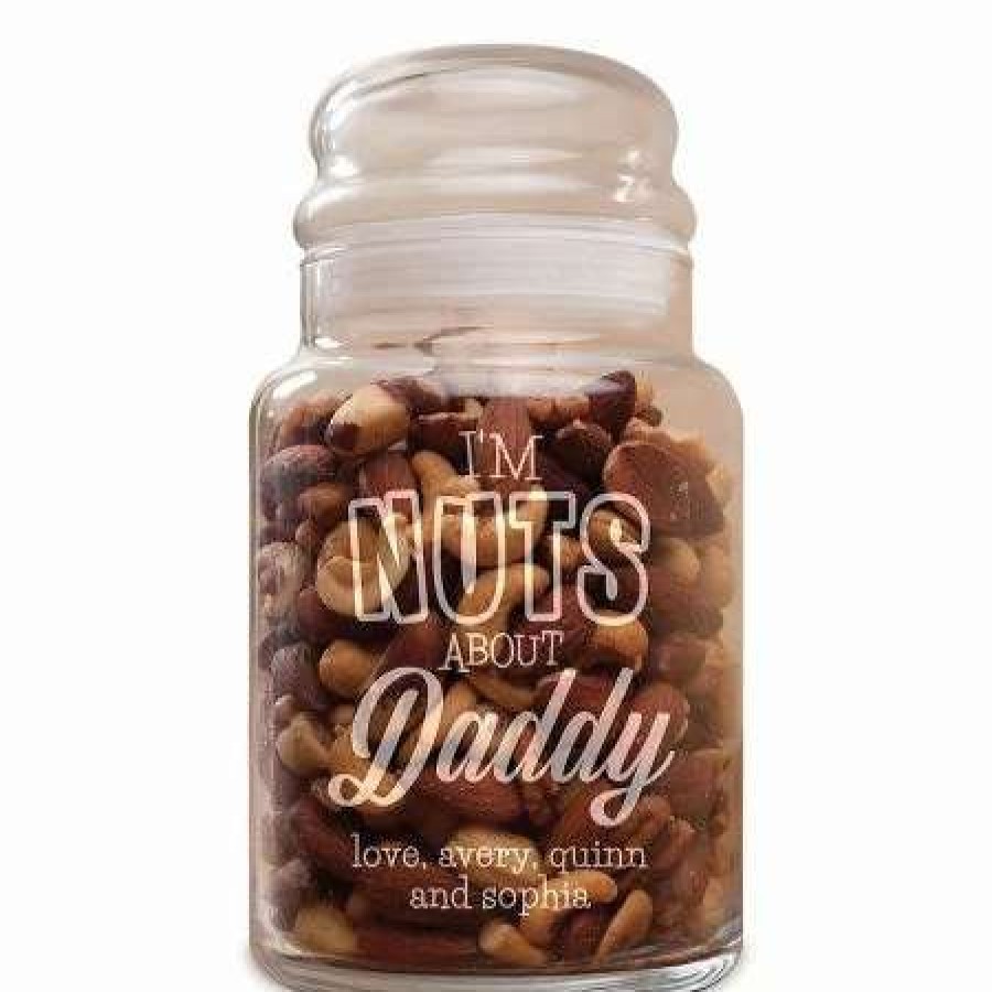 For Home * | I'M Nuts About You Personalized Jar