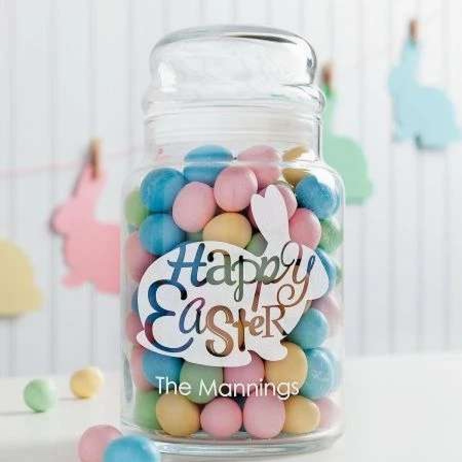 Holidays & Events * | Easter Personalized Treat Jar