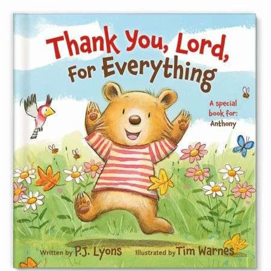 For Kids * | Thank You Lord Personalized Storybook