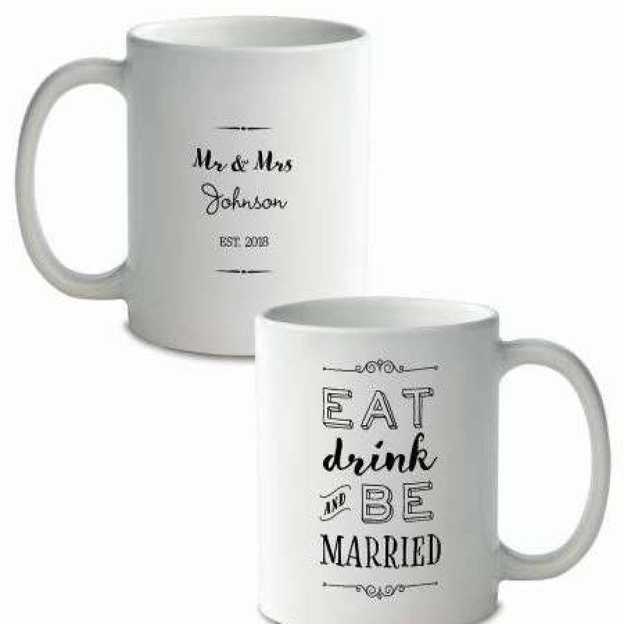 For Home * | Be Married Personalized Ceramic Mug