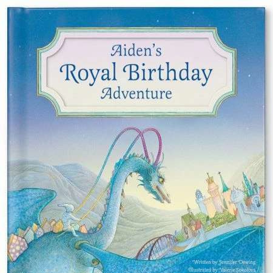 For Kids * | My Royal Birthday Dragon Adventure Children'S Personalized Storybook