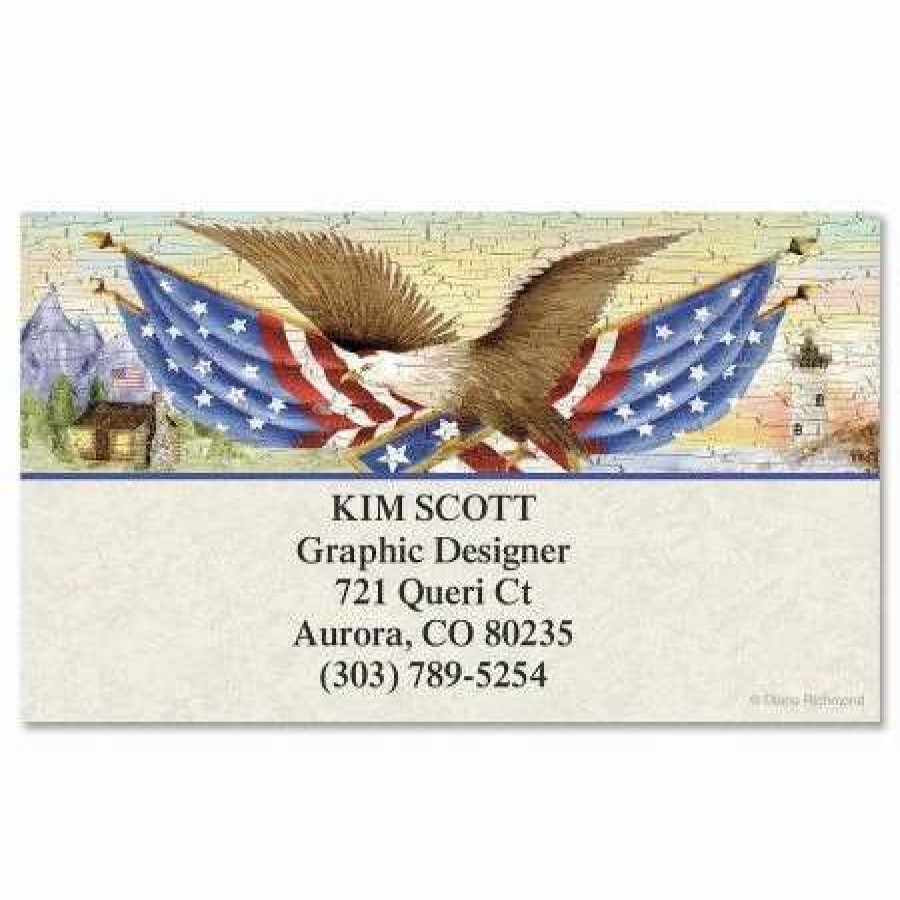 Greeting Cards & Stationery * | American Eagle Business Card