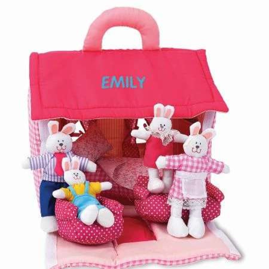 For Kids * | Kids Personalized The Bunny Family House