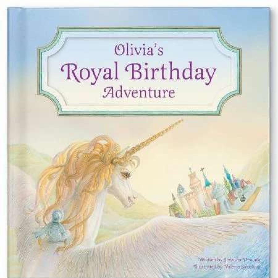 For Kids * | My Royal Birthday Unicorn Adventure Children'S Personalized Storybook