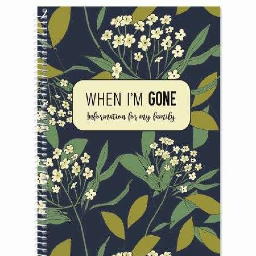 For Home * | When I'M Gone Information For My Family Book