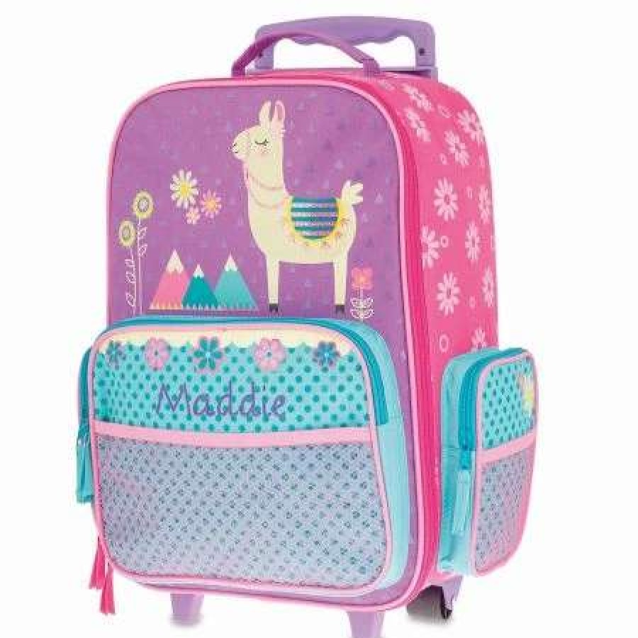 For Kids * | Llama 18 Personalized Rolling Luggage By Stephen Joseph