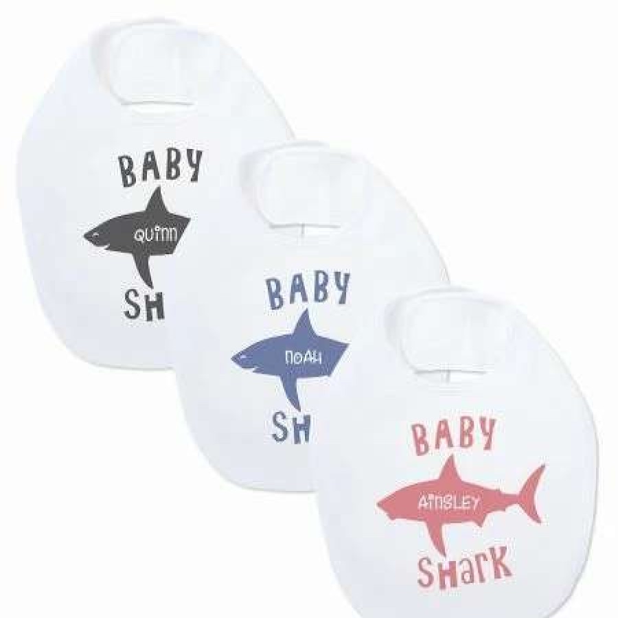 For Kids * | Baby Shark Personalized Bib