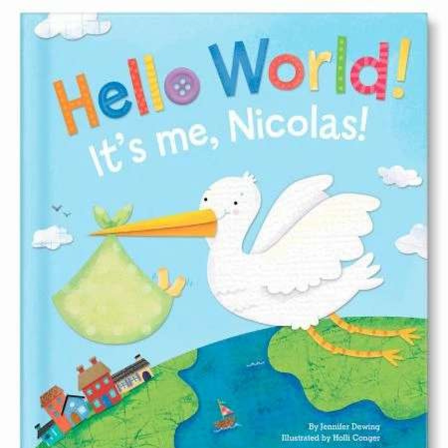 For Kids * | Hello World! Personalized Storybook For Boys