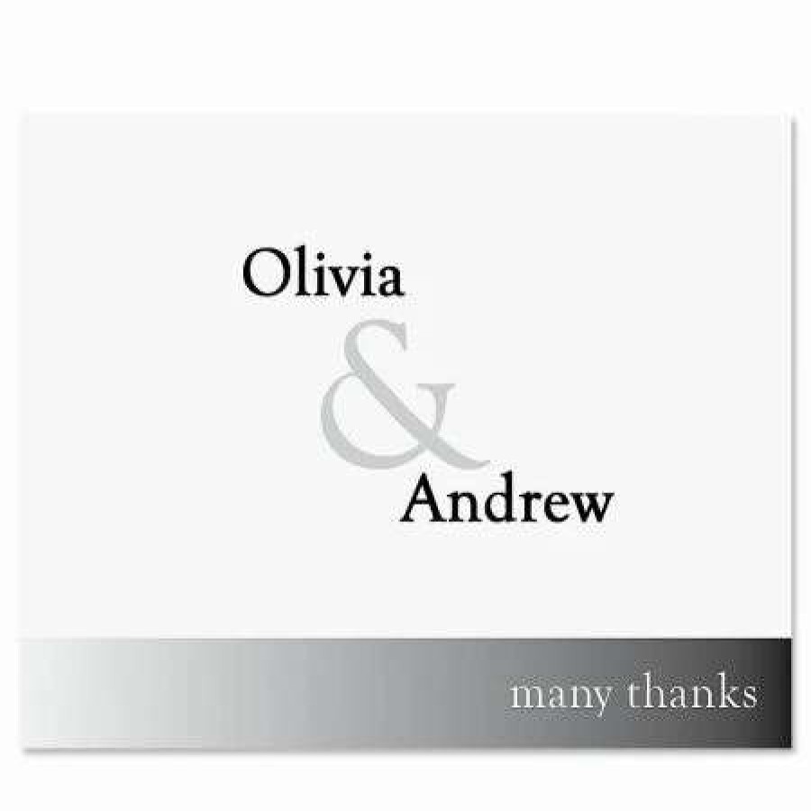 Holidays & Events * | Ampersand Personalized Thank You Cards