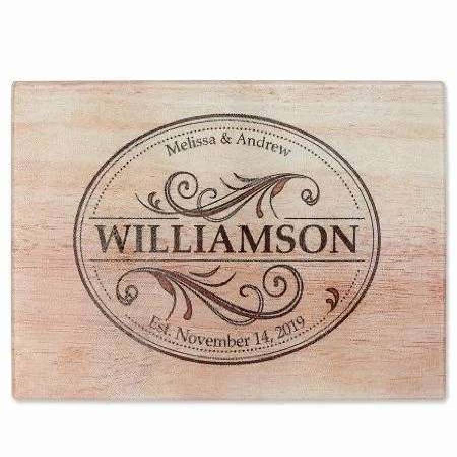 For Home * | Established Tempered Glass Cutting Board