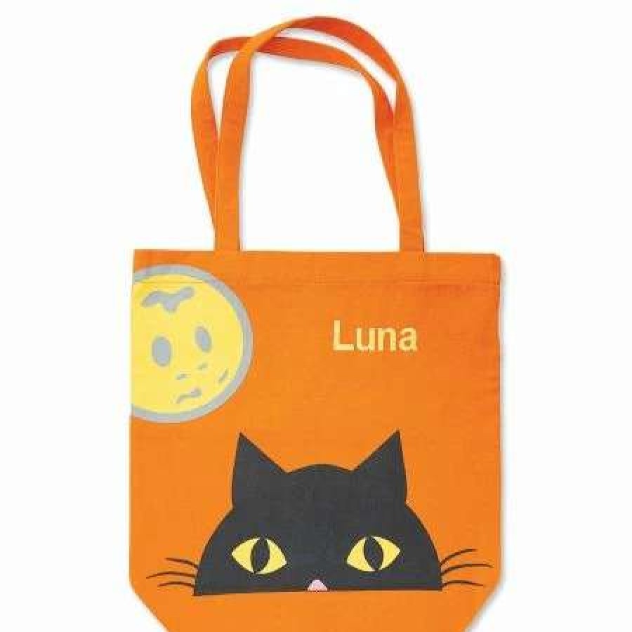 Holidays & Events * | Meow & The Moon Personalized Tote