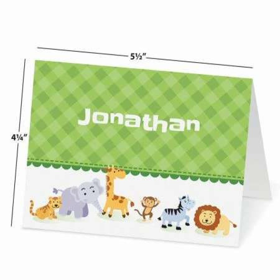 For Kids * | Animal Friend Personalized Note Cards