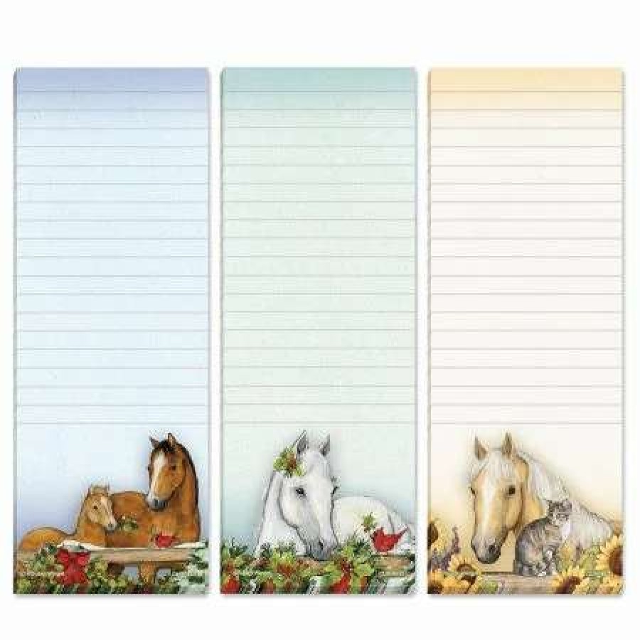 For Home * | Horses Shopping List Pads