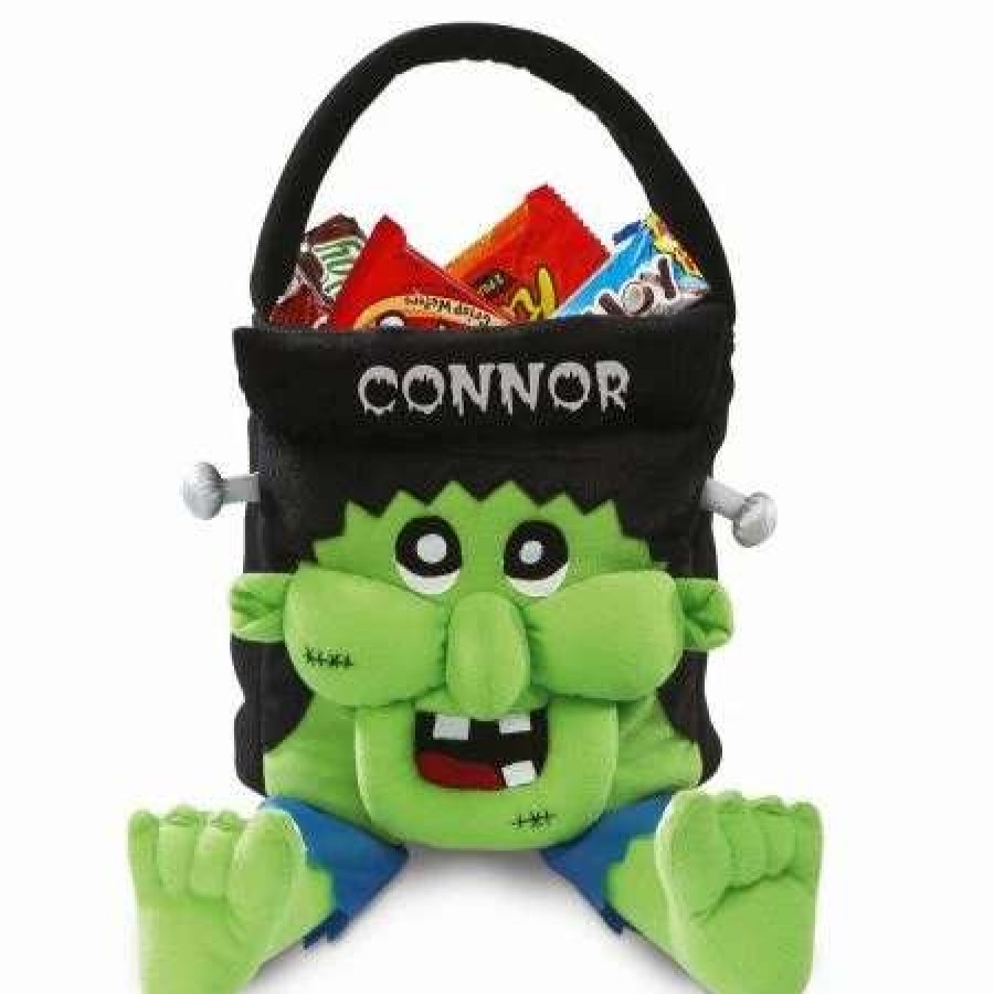 Holidays & Events * | Personalized Freaky Frankie Halloween Treat Bag