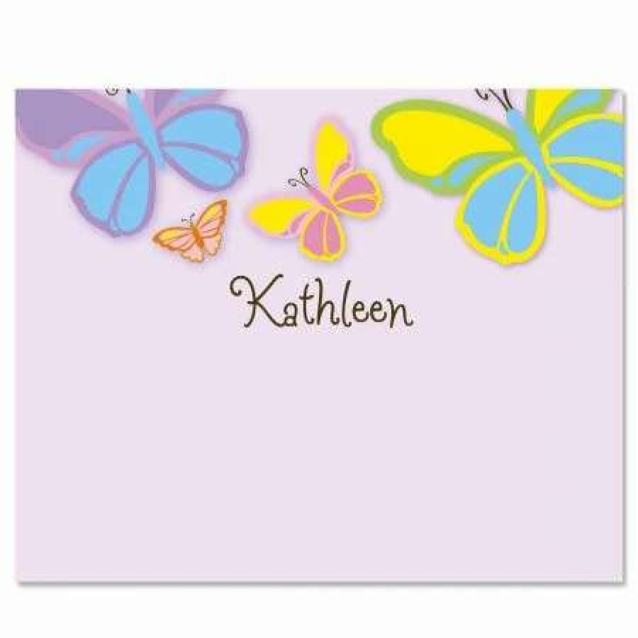 For Kids * | Butterfly Note Cards