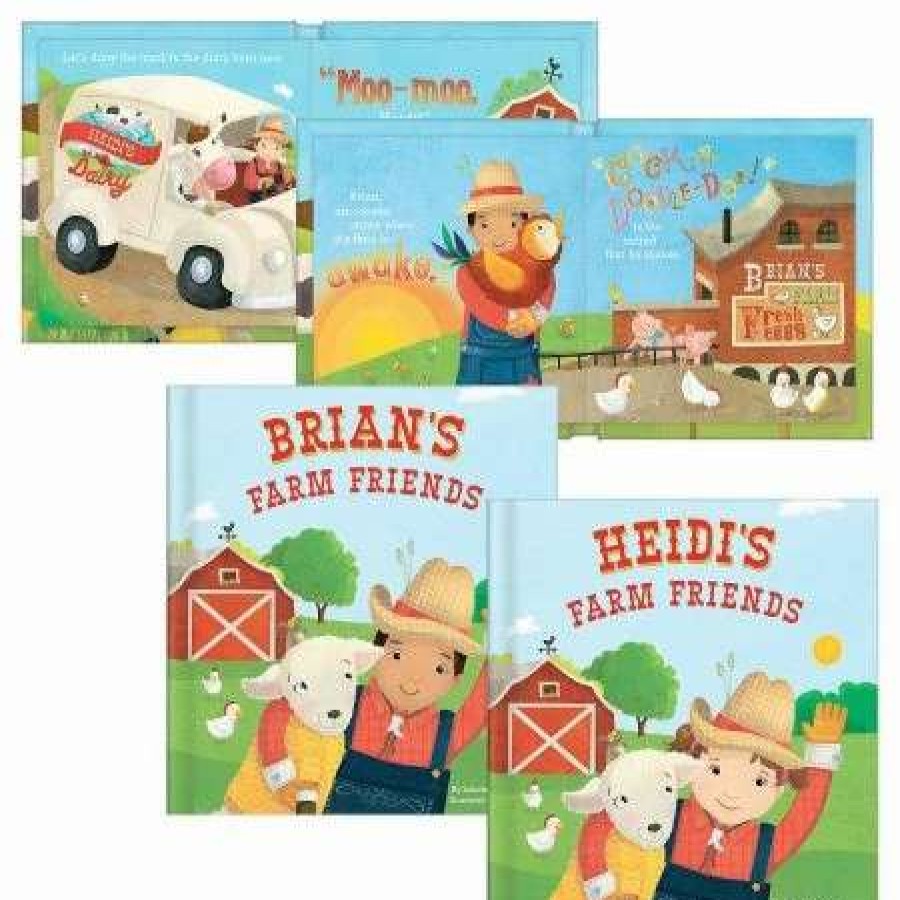 For Kids * | My Farm Friends Personalized Storybook