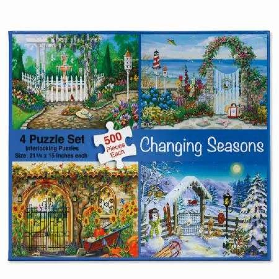 Gifts * | 4-In-1 Changing Seasons Puzzle