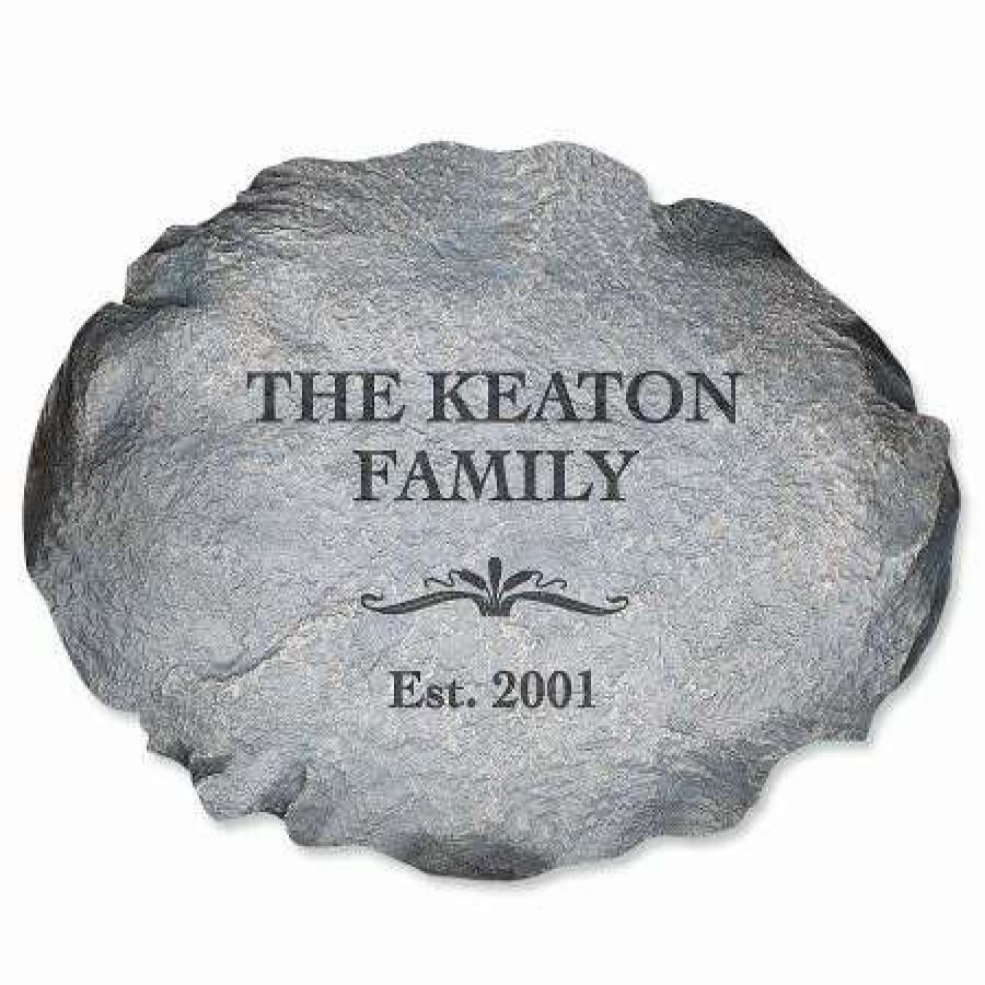 For Home * | Our Family Personalized Garden Stone