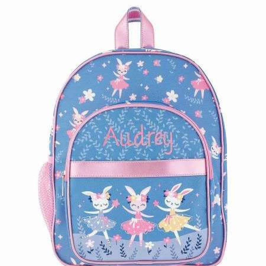 For Kids * | Classic Bunny Personalized Backpack By Stephen Joseph