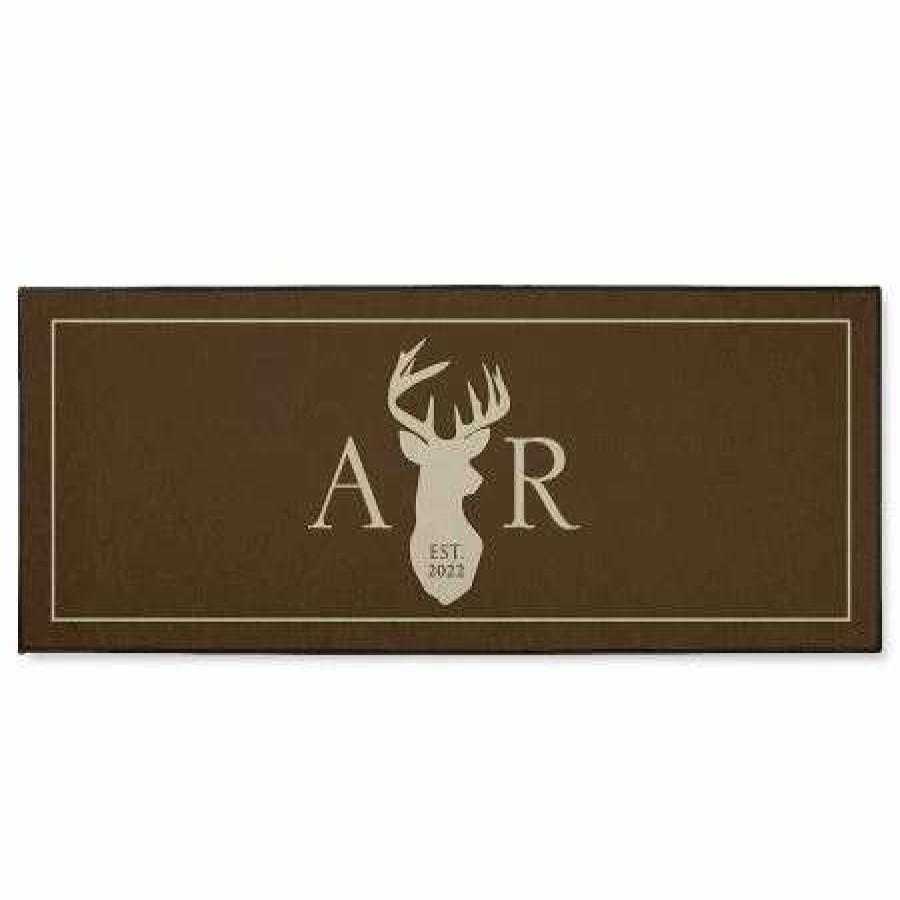 For Home * | Deer Personalized Doormat