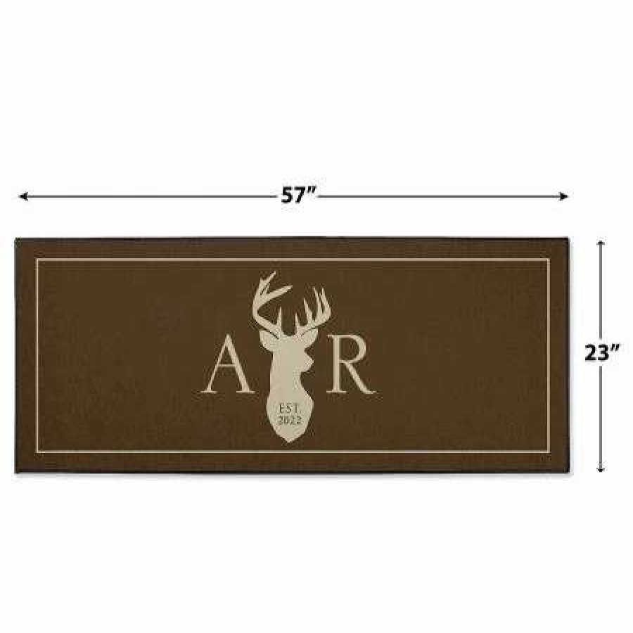 For Home * | Deer Personalized Doormat