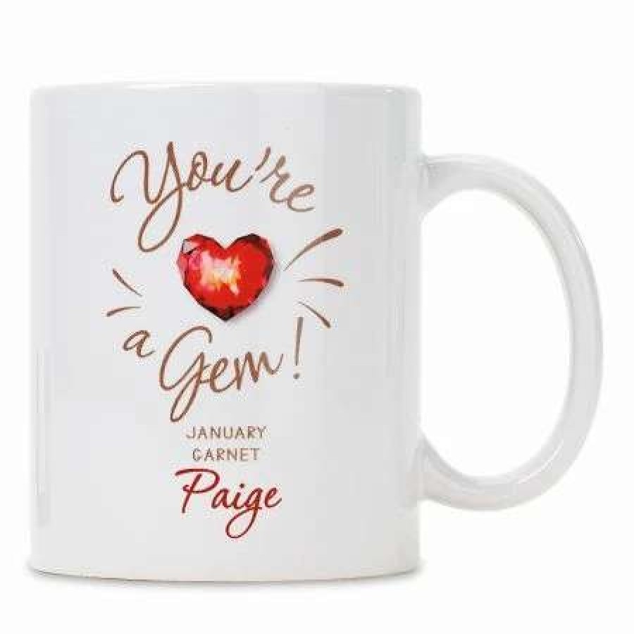 For Home * | Birthstone Personalized Mug