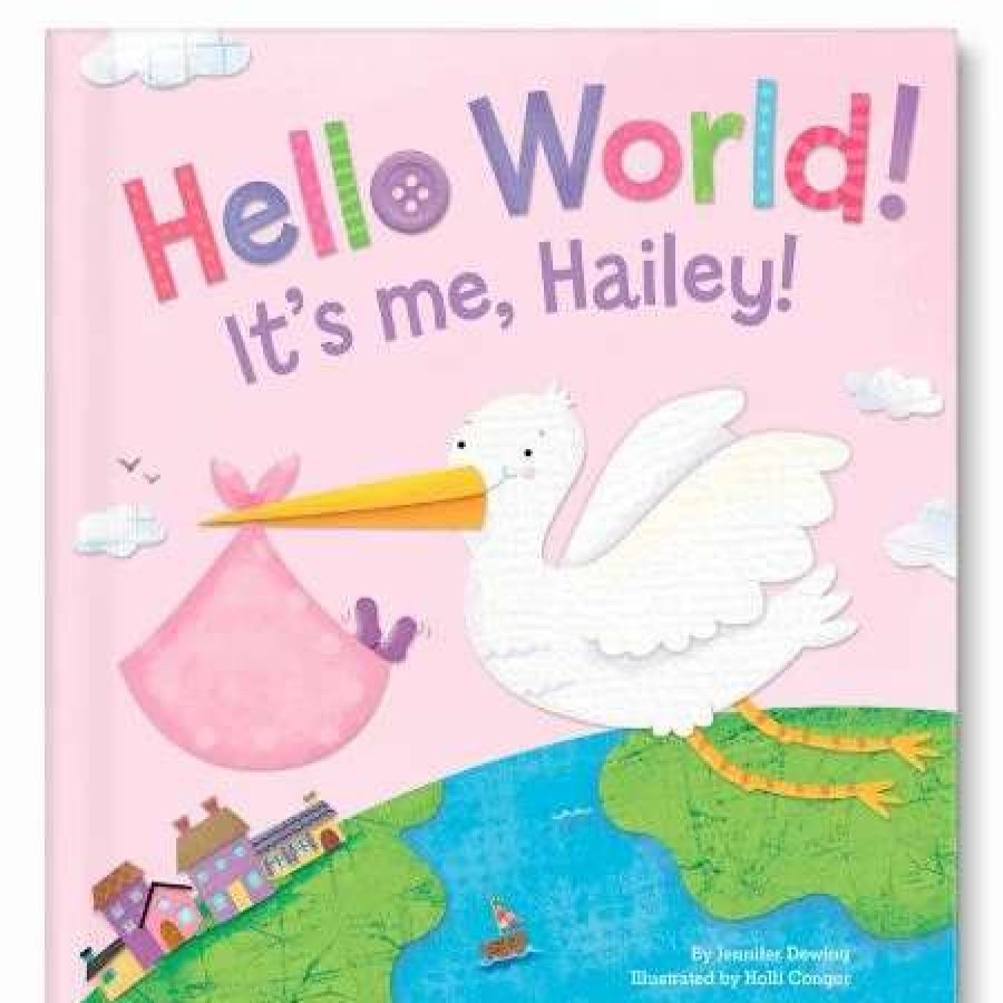 For Kids * | Hello World! Personalized Storybook For Girls