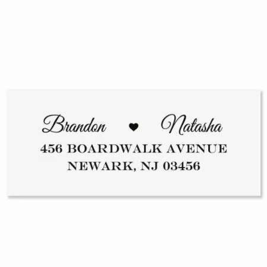 Holidays & Events * | Married Couple Self-Inking Address Stamp