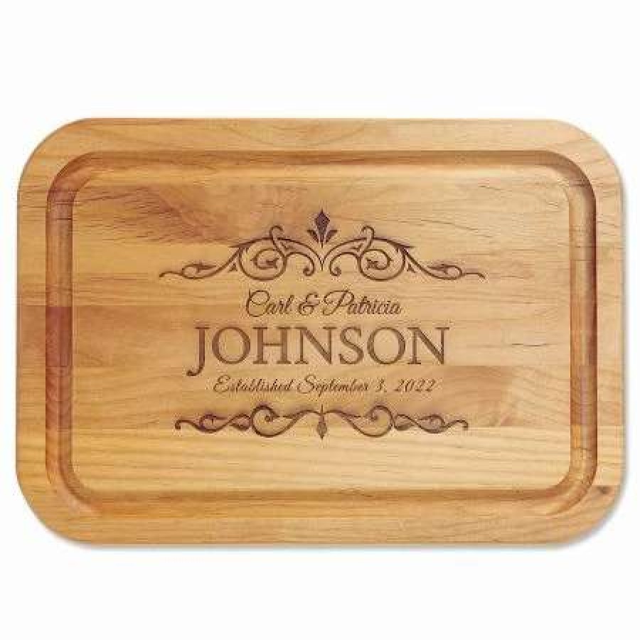 For Home * | Established Engraved Wood Cutting Board