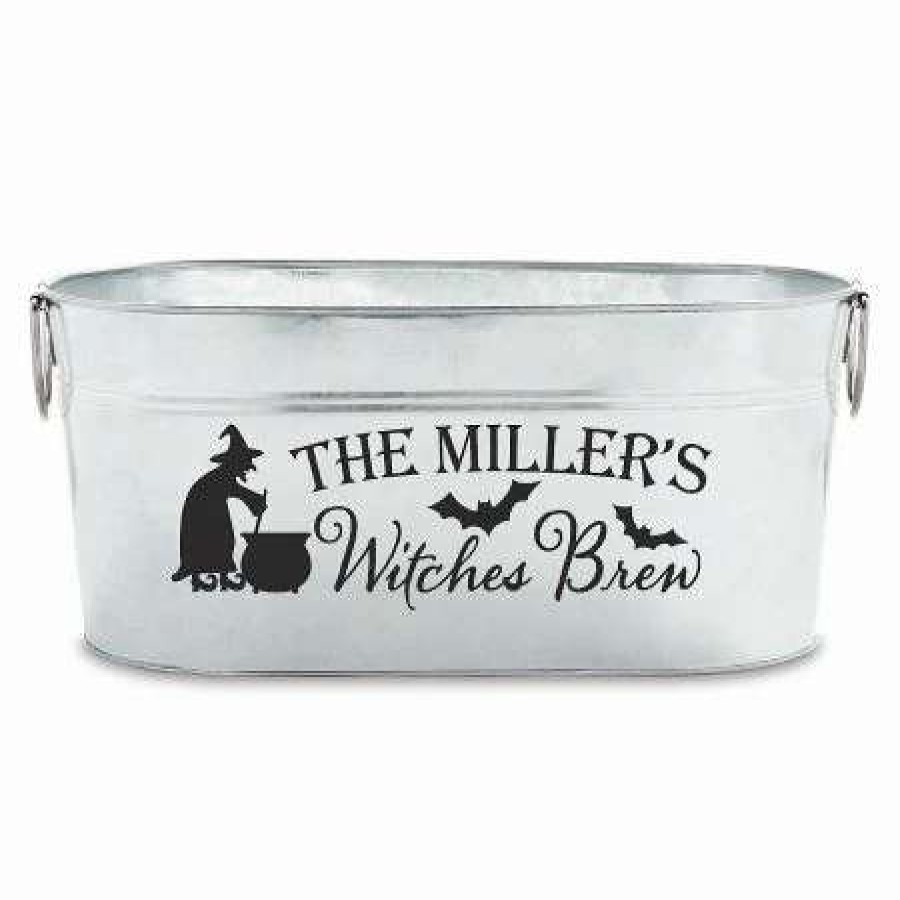 Holidays & Events * | Witches Brew Personalized Tub