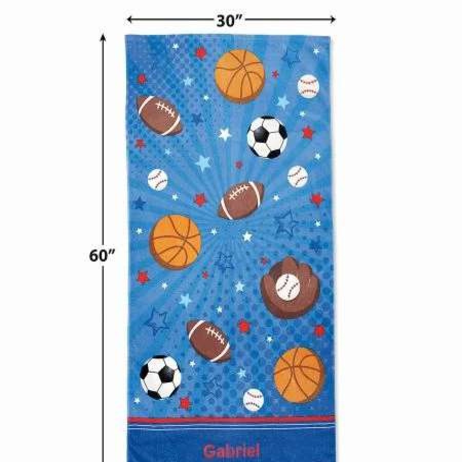 For Kids * | All Sports Personalized Towel