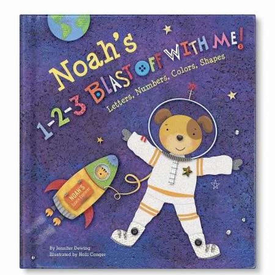 For Kids * | 1 2 3 Blast Off With Me Personalized Storybook