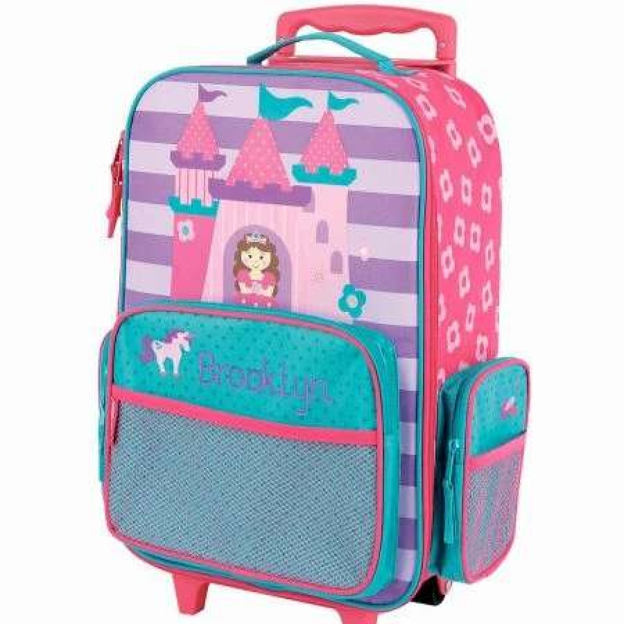 For Kids * | Princess 18 Personalized Rolling Luggage By Stephen Joseph