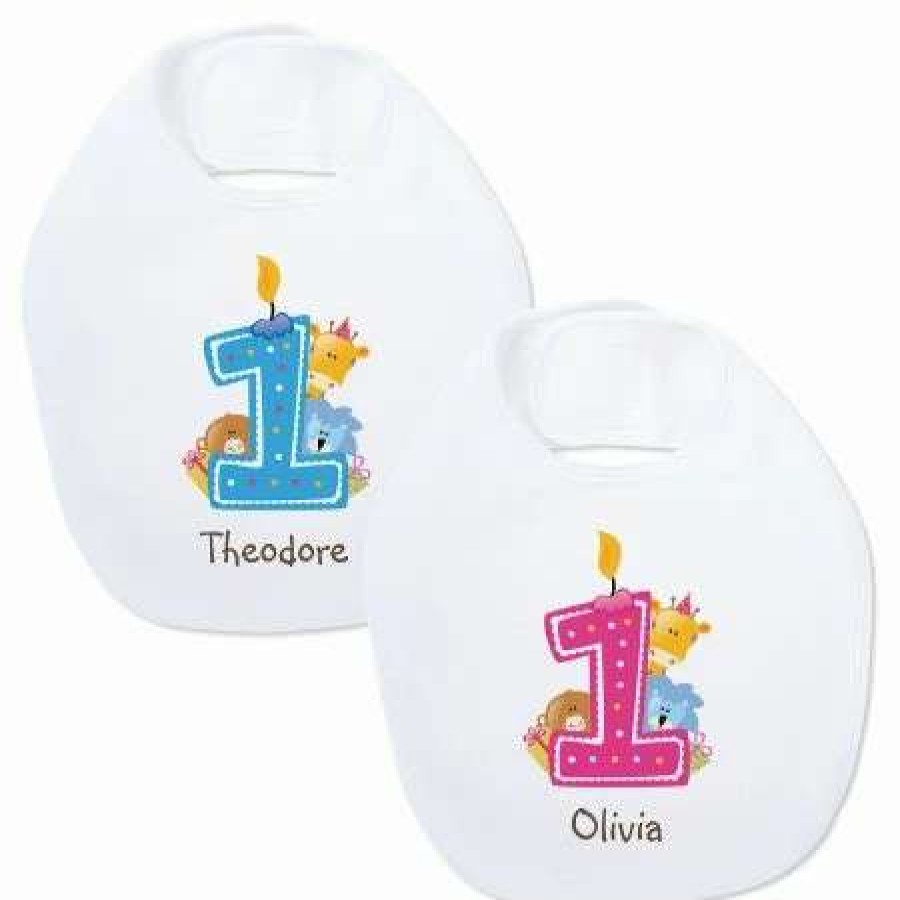 For Kids * | Baby'S 1St Birthday Personalized Bib