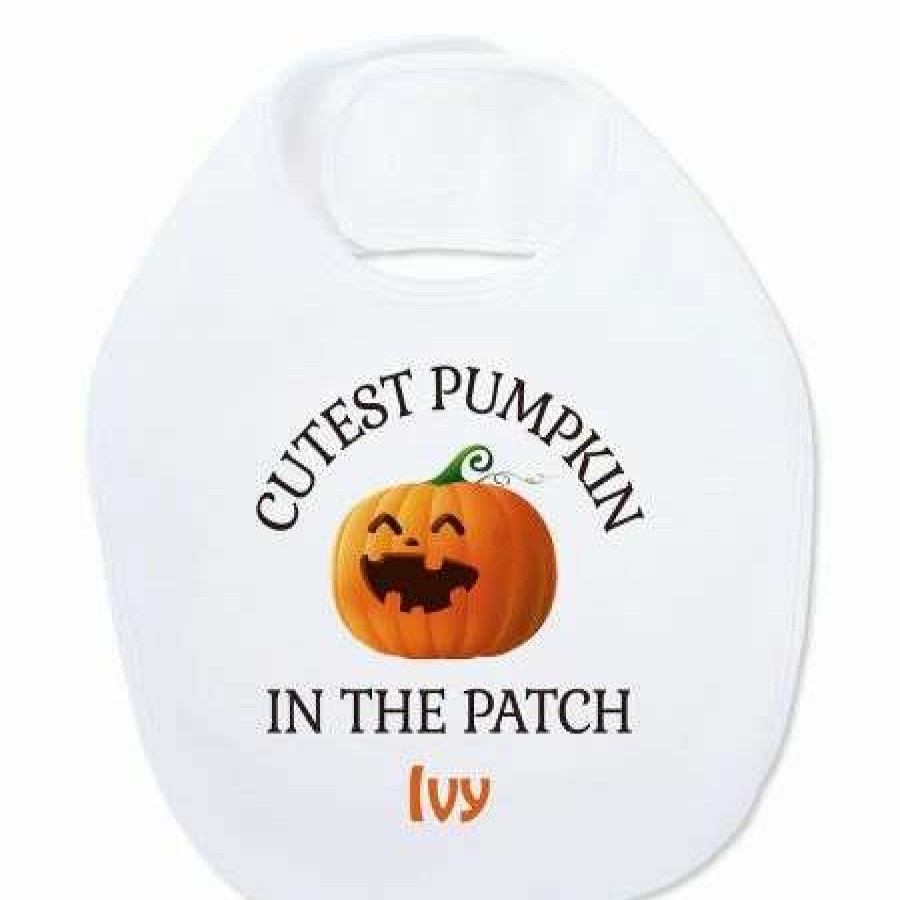 Holidays & Events * | Baby'S Halloween Personalized Bib