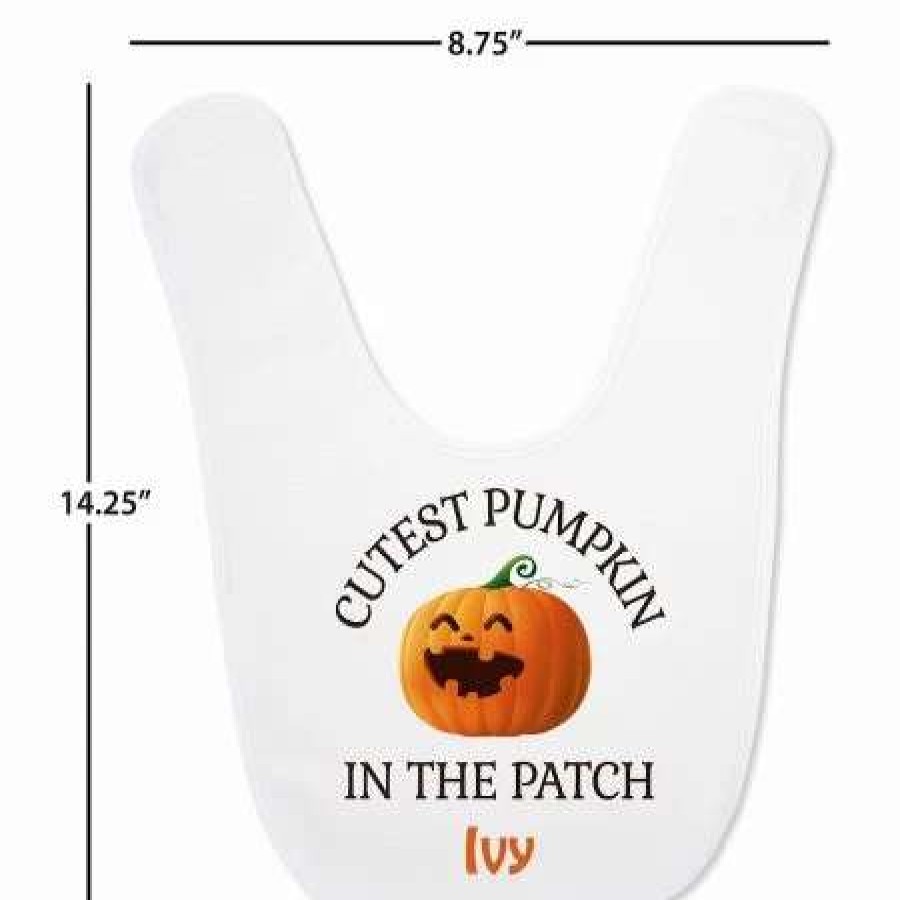 Holidays & Events * | Baby'S Halloween Personalized Bib