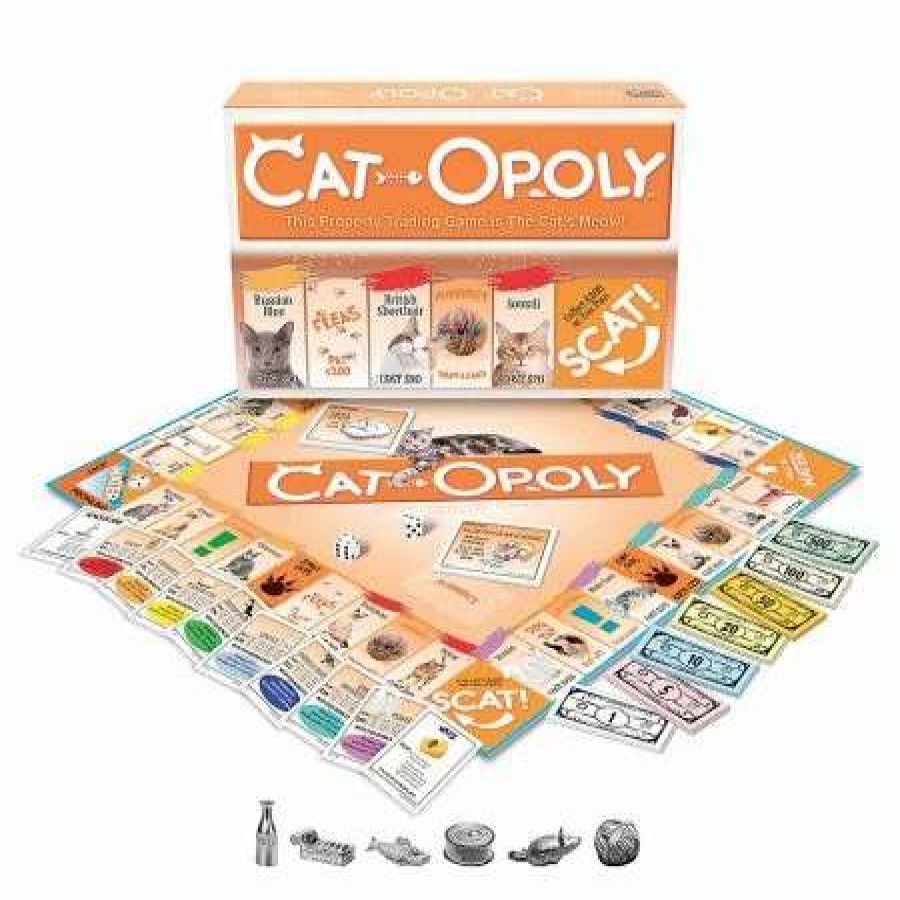 For Kids * | Cat-Opoly Game