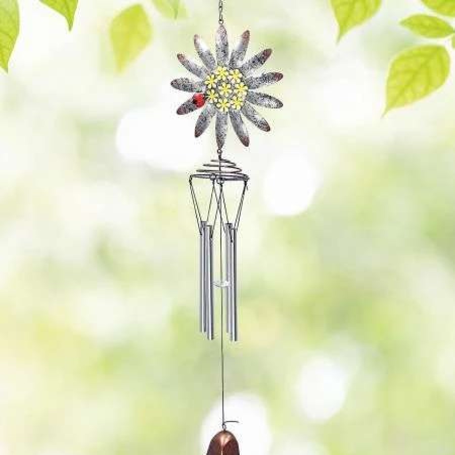 For Home * | Sunflower Windchime