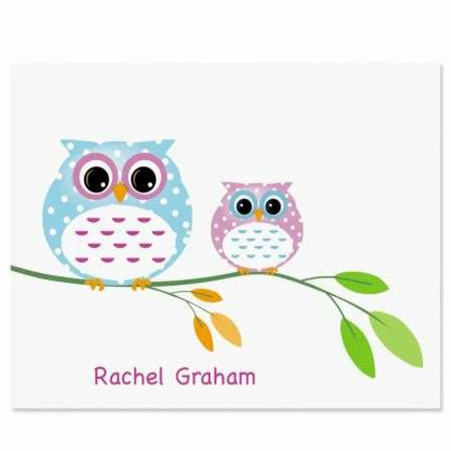 For Kids * | Owl Always Love You Personalized Note Cards