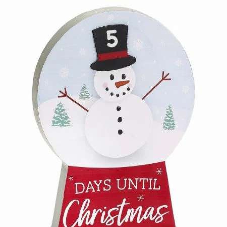 Holidays & Events * | Reversible Holiday Countdown Sign